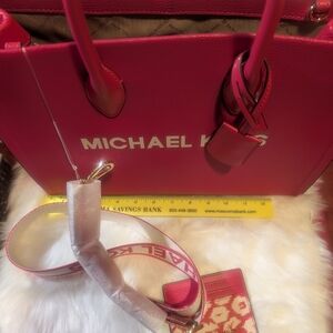 Michael Kors Fuchsia Tote Bag